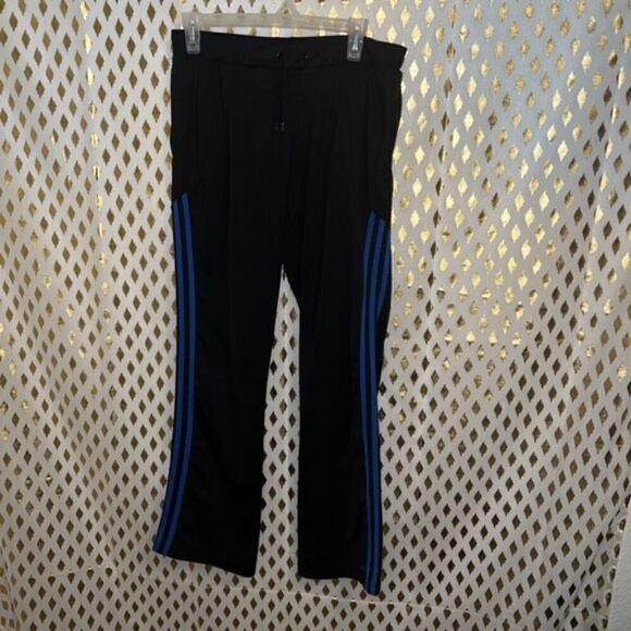 Adidas women’s track pants blue stripe size M - Picture 1 of 5